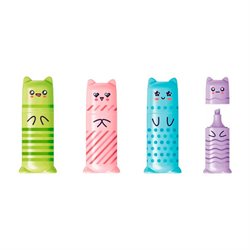 Destacador Maped Mini Pocket Pastel 4 colores