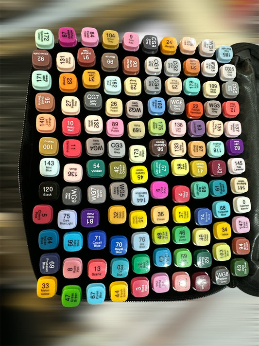 Marcadores Doble Punta x 120 Colores