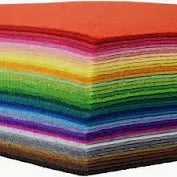 Fieltro Tamaño A4 x 7 Colores