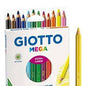 Lápices de Colores Giotto Mega x 12