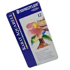 Lápices de colores Seaedtler Acuarelables Karat x 12 en Lata