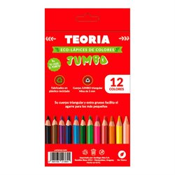 Eco lápices Teoría Jumbo x 12