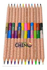 Lápices de Colores Mooving Doble punta x 12 (24 colores)
