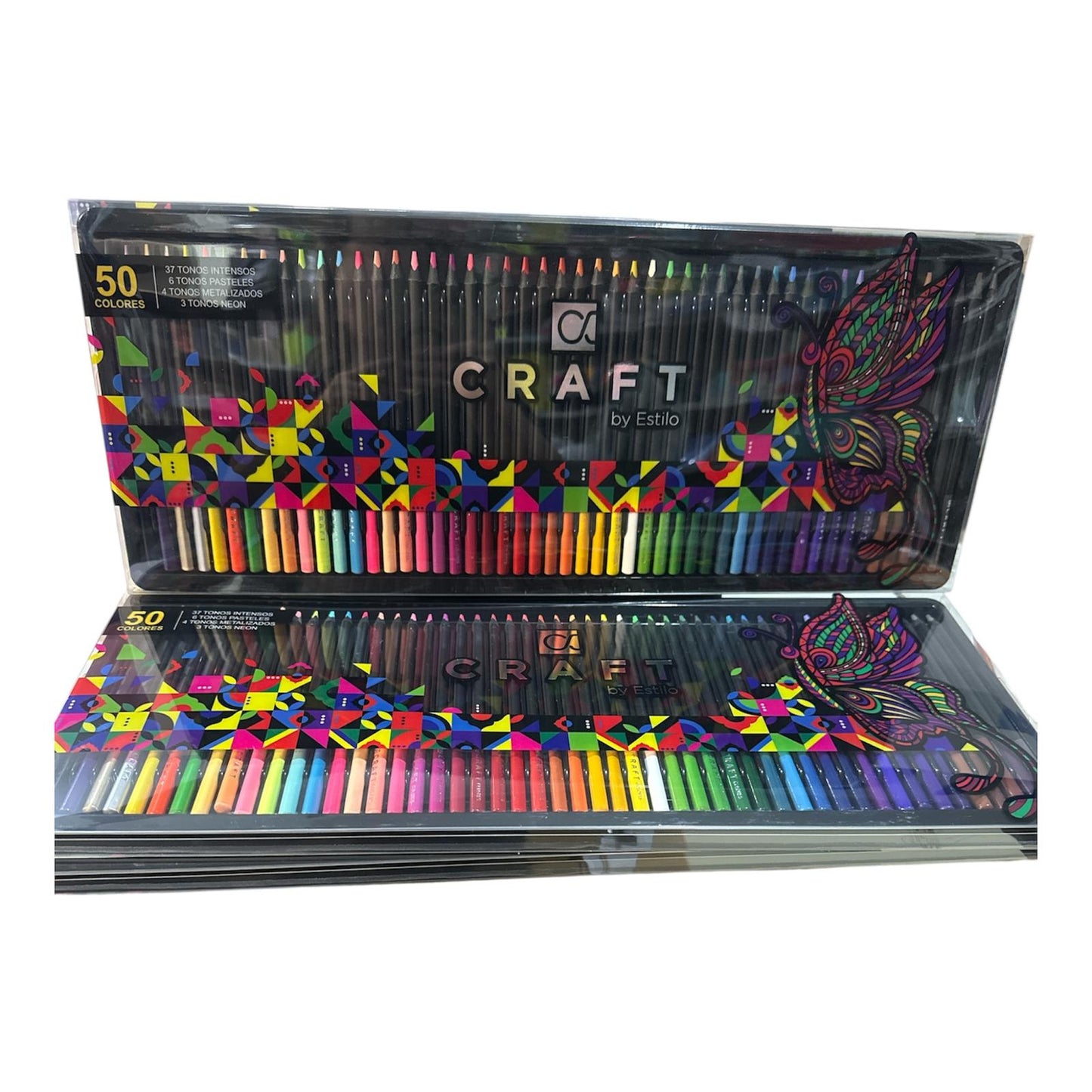 Lápices de Colores Craft con 50 tonos