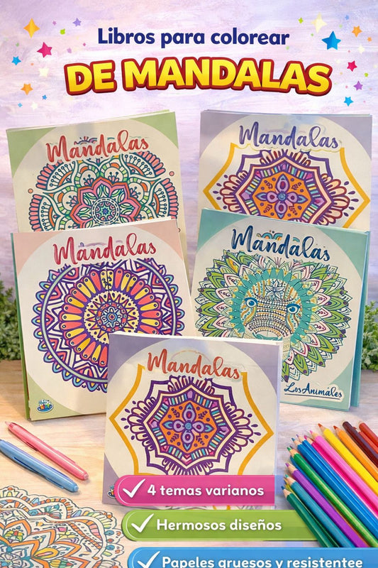 Libro para Colorear Mandalas
