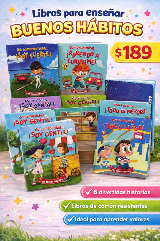Libro Colección "Mis Buenos Hábitos"