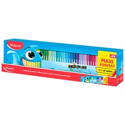 Marcadores Maped Ocean finos x 48