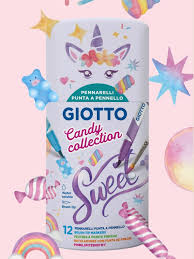 Marcadores Giotto Brush Candy Collection x 12