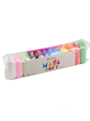 Masa Soft Ilustra x 12 Colores
