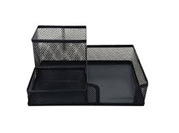 Organizador de Escritorio en Metal Calado
