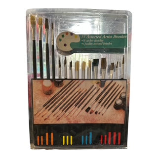 Set de 15 Pinceles Surtidos