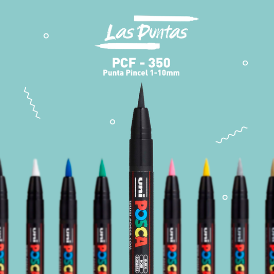 Marcador Posca Punta Pincel