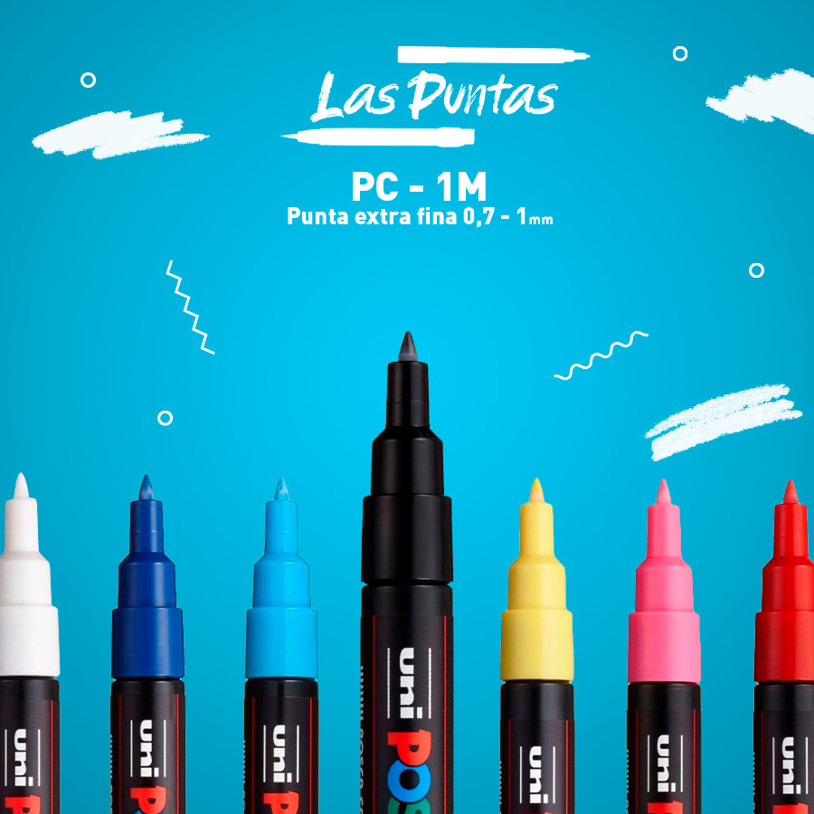 Marcador Posca 0.7mm Punta Fina