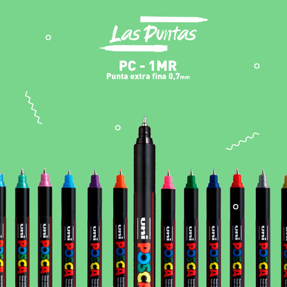 Marcador Posca 0.7mm Pin Type