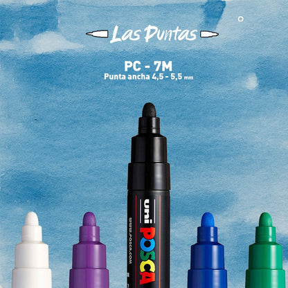 Marcador Posca 5mm (PC7M)