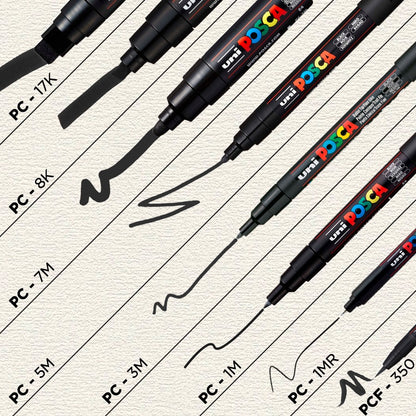 Marcador Posca 0.7mm Punta Fina