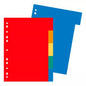 Separador Pvc A4 5 Colores para Archivador
