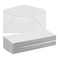 Sobres blancos 1/2 Oficio ( 11,4cm x 22,9cm)