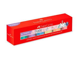 Témperas Faber Colore Pastel x 6 colores