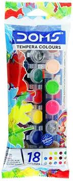 Témperas Doms x 18 colores