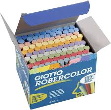 Tizas de Colores Giotto caja x 100