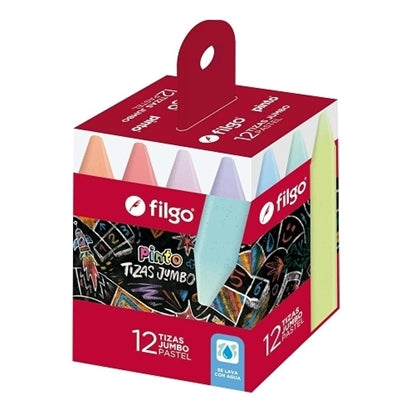 Tizas Jumbo Filgo x 12