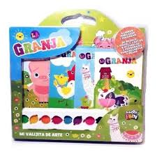 Mi Valija de Arte con libros, pinturas y pincel